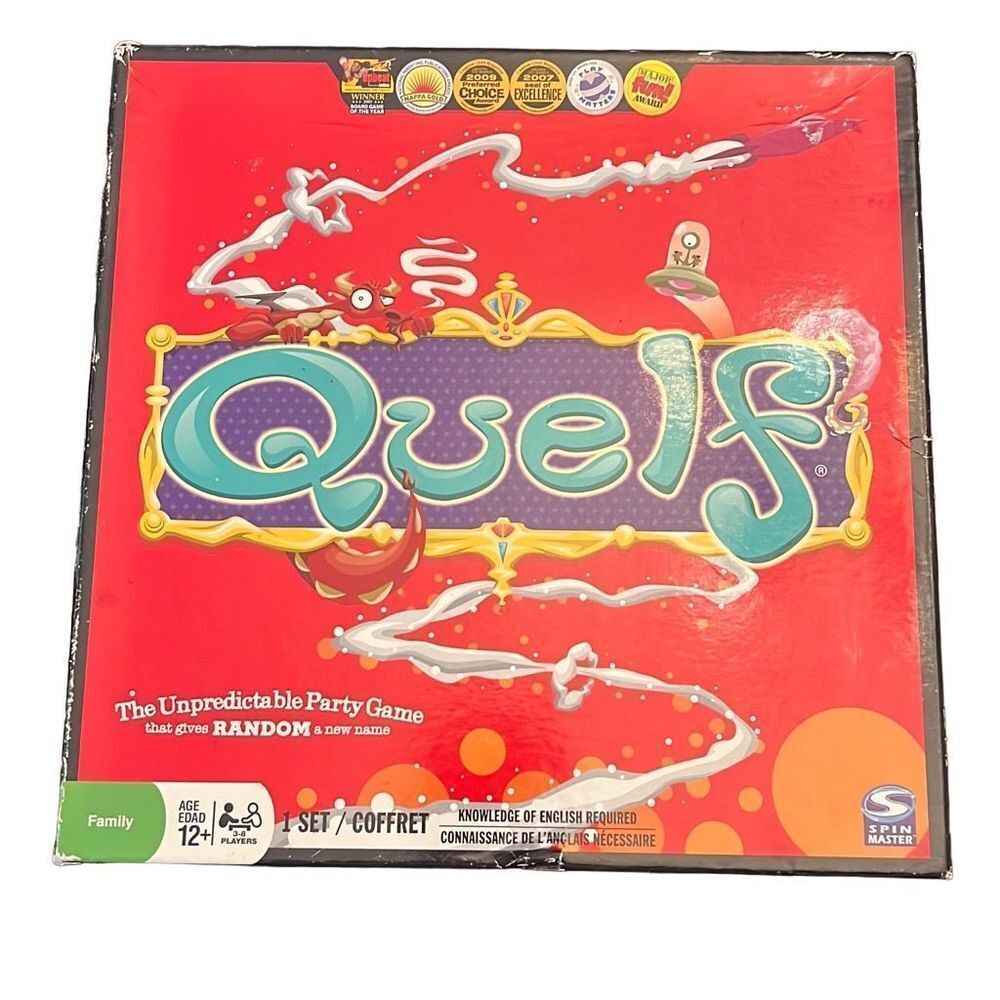 Quelf Spin Master Board‎ Game